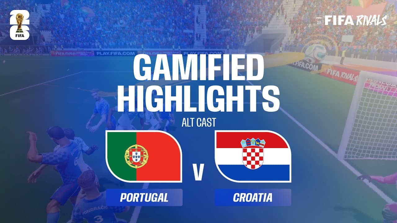 Alt Cast Highlights: Portugal v Croatia | FIFA World Cup 2026™