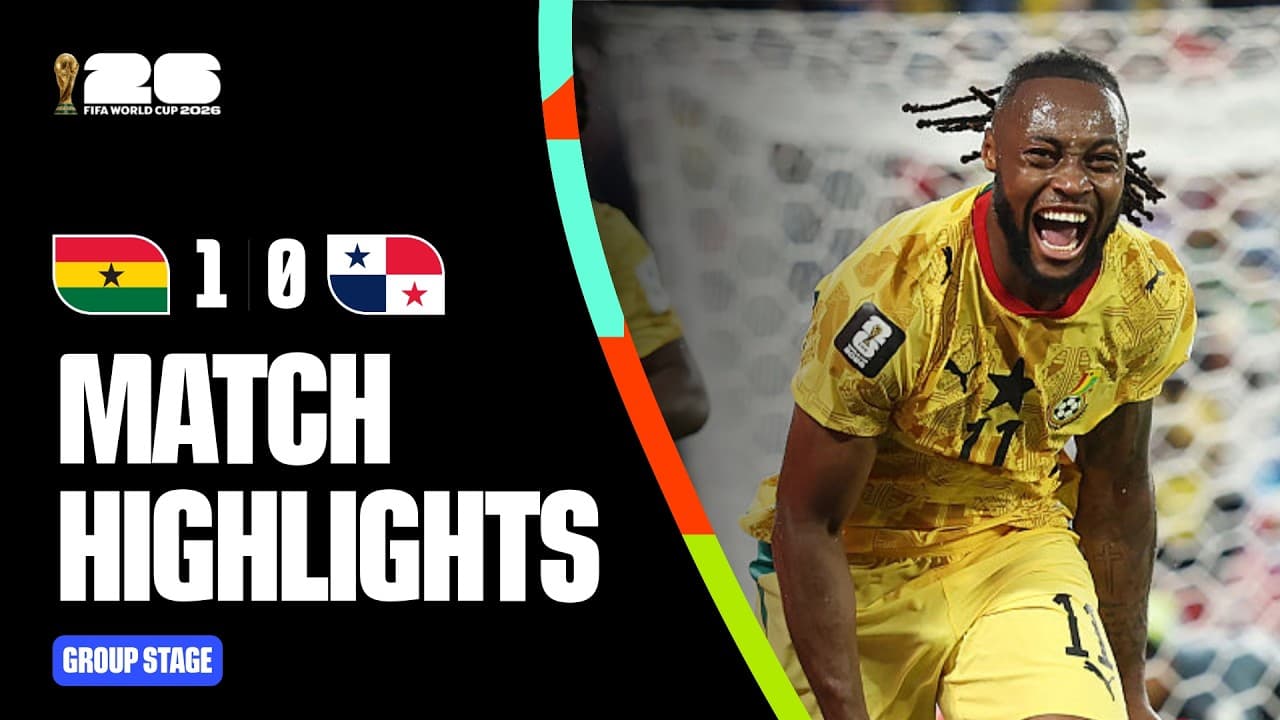 Highlights | Ghana 1-0 Panama | FIFA World Cup 2026™
