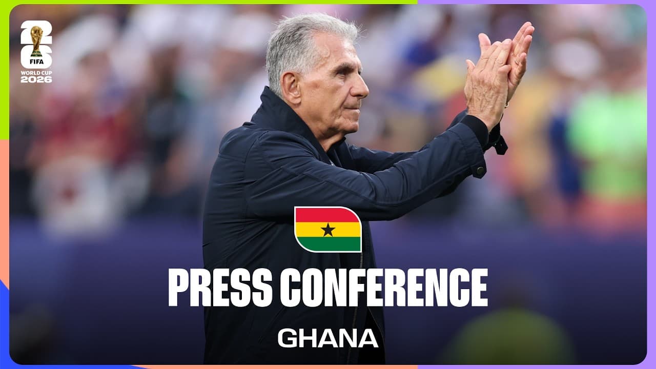 Post-Match Press Conference: Ghana's Carlos Queiroz On The 2-1 Loss To Croatia