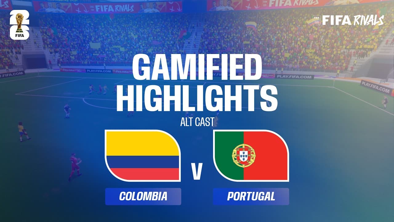 Alt Cast Highlights: Colombia v Portugal | FIFA World Cup 2026™