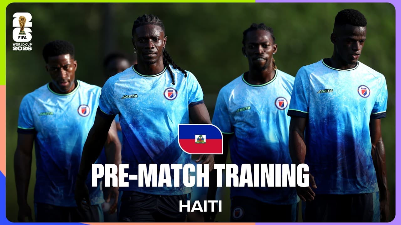 Haiti Train Before Morocco | FIFA World Cup 2026™