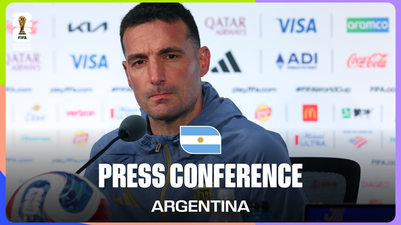 Post-Match Press Conference: Argentina's Lionel Scaloni On 3-1 Win Against Jordan