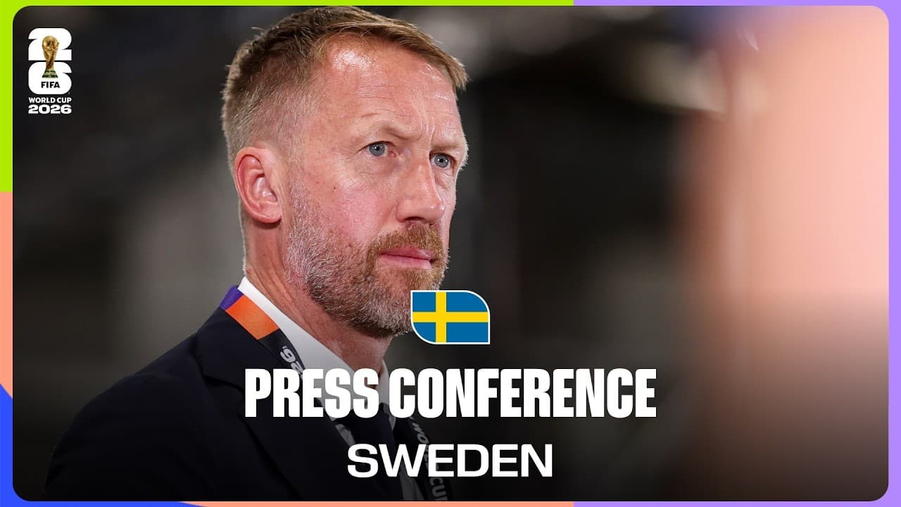 Post-Match Press Conference: Sweden's Graham Potter On 1-1 Draw With The Japan