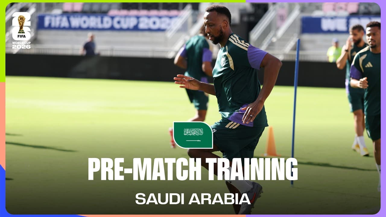 Saudi Arabia Train Before Cabo Verde | FIFA World Cup 2026™