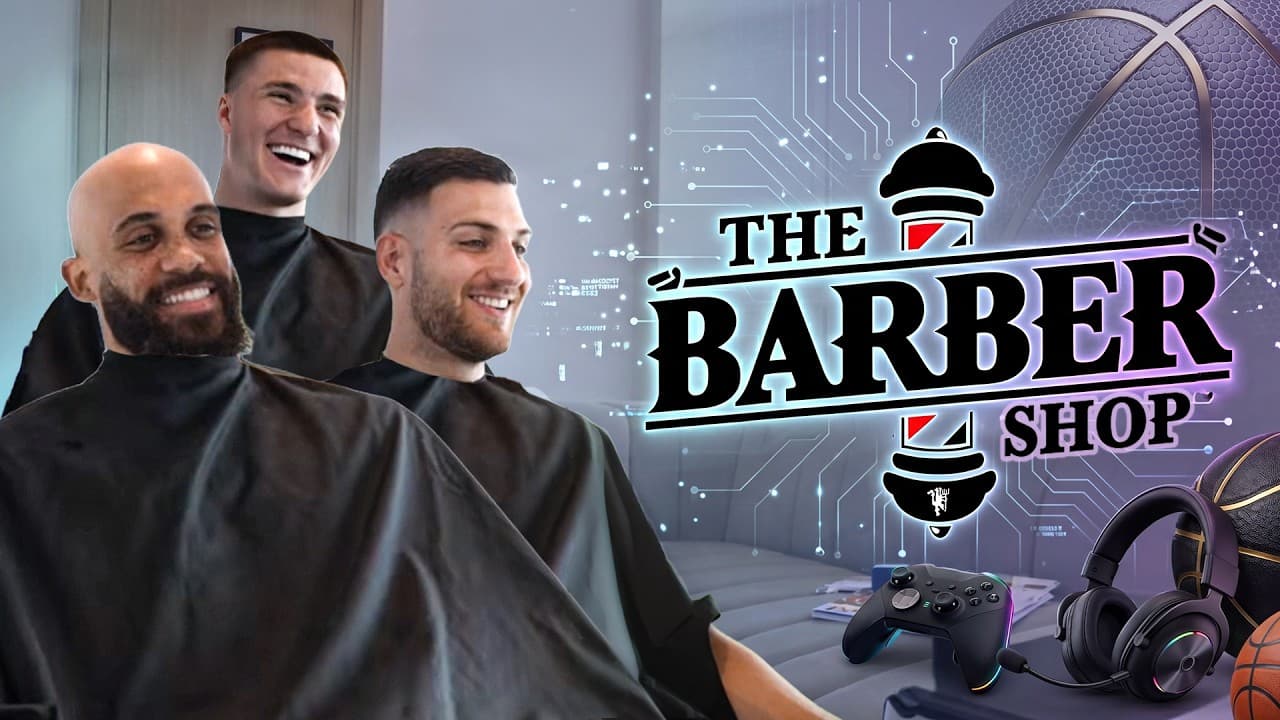 Mbeumo, Sesko & Dalot talk gaming, goal celebs & new home kit in The Barbershop: Ep 4