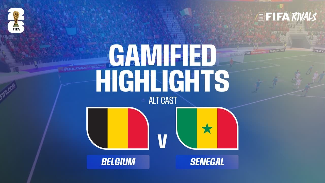 Alt Cast Highlights: Belgium v Senegal | FIFA World Cup 2026™