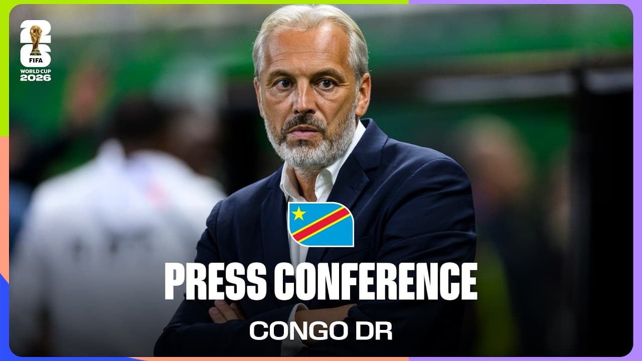 Congo DR On Playing Uzbekistan | Sébastien Desabre Takes Questions