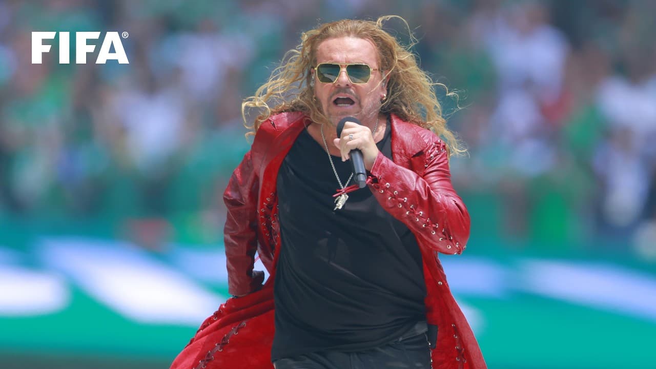Maná performs Oye Mi Amor at the Opening Ceremony of FIFA World Cup 2026 in Mexico City
