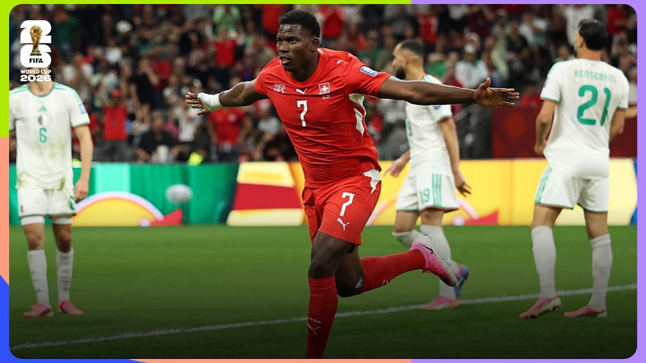 Breel Embolo Goal | Switzerland 2-0 Algeria | FIFA World Cup 2026™