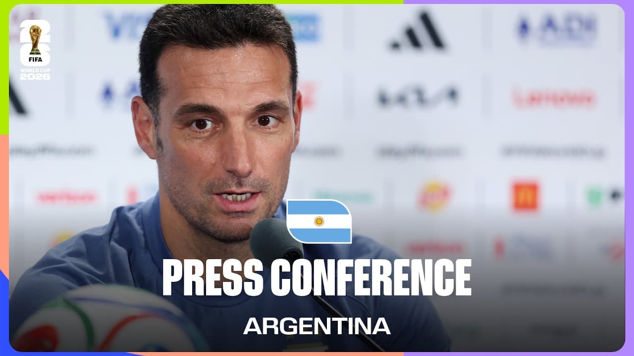 Argentina On Playing England | Lionel Scaloni Takes Questions