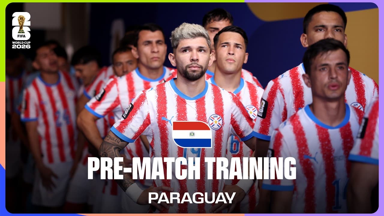 Paraguay Train Before Germany | FIFA World Cup 2026™