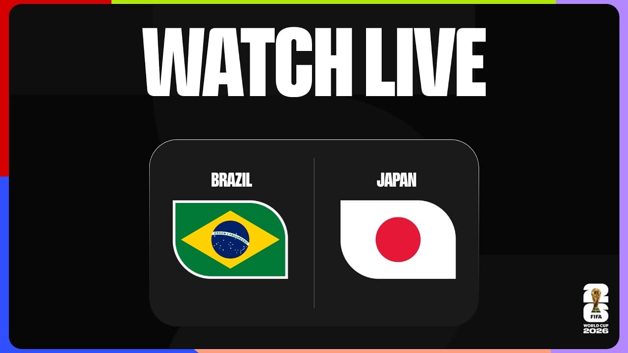 WATCH LIVE | Brazil v Japan | Round of 32 | FIFA World Cup 2026™