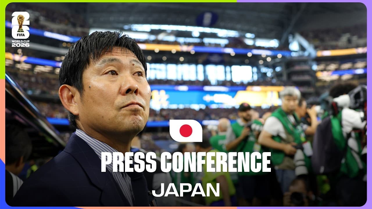 Post-Match Press Conference: Japan's Hajime Moriyasu On The 1-1 Draw With Sweden