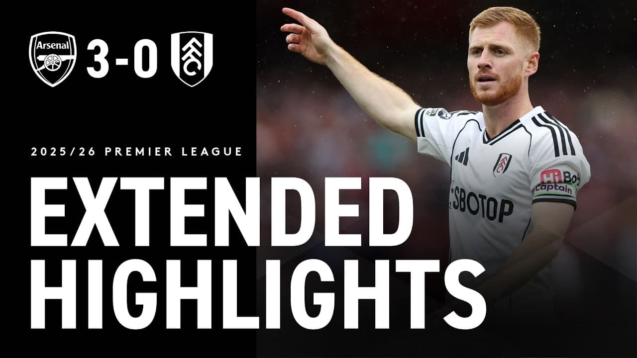 EMIRATES LOSS | EXTENDED HIGHLIGHTS | ARSENAL 3-0 FULHAM