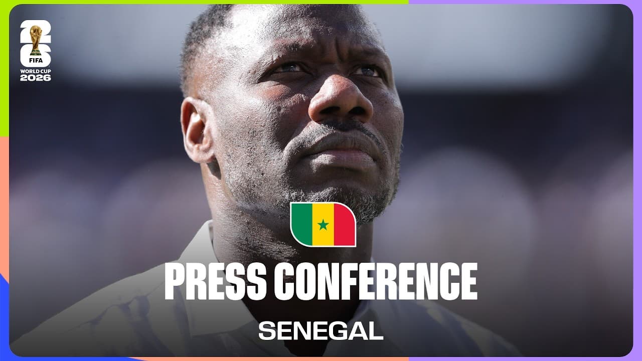 Senegal On Playing Iraq | Pape Thiaw & Ismail Jakobs Take Questions