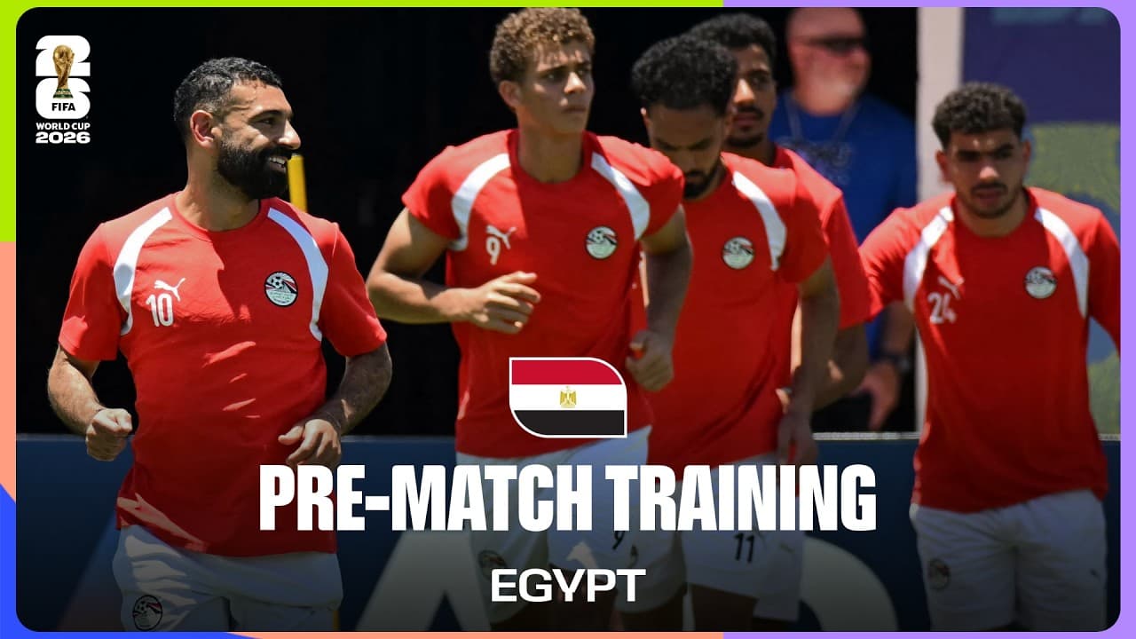 Egypt Train Before Australia | FIFA World Cup 2026™