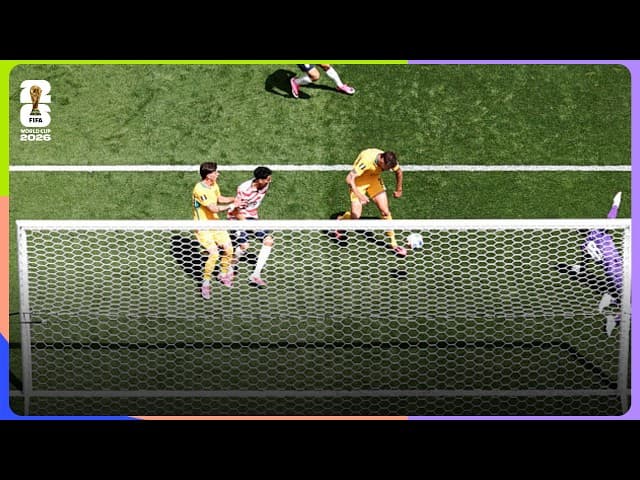 Cameron Burgess Own Goal | USA 2-0 Australia | FIFA World Cup 2026™