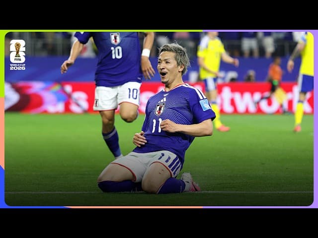 Daizen Maeda Goal | Japan 1-1 Sweden | FIFA World Cup 2026™