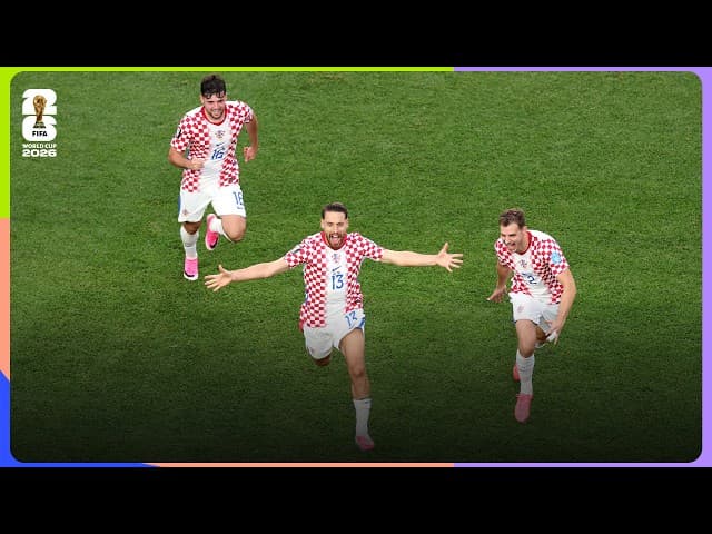 Nikola Vlasic Goal | Croatia 2-1 Ghana | FIFA World Cup 2026™