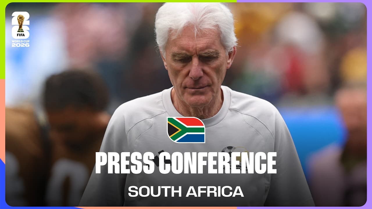Post-Match Press Conference: South Africa's Hugo Broos On The 1-0 Loss To Canada