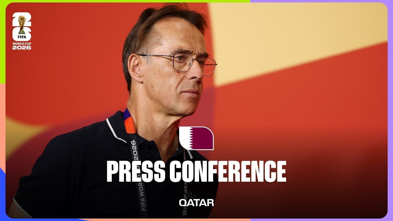 Post-Match Press Conference: Qatar's Julen Lopetegui On 6-0 Loss To Canada