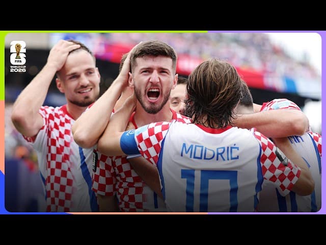 Petar Sučić Goal | Croatia 2-1 Ghana | FIFA World Cup 2026™