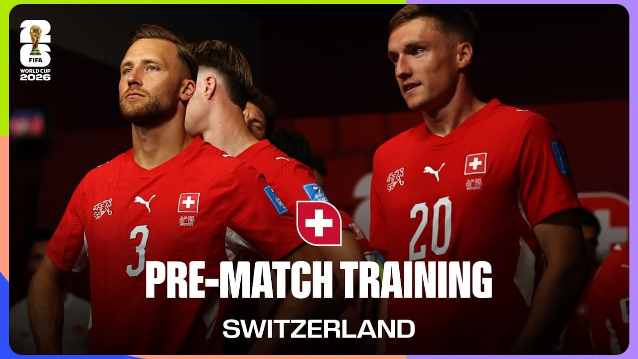 Switzerland Train Before Algeria | FIFA World Cup 2026™