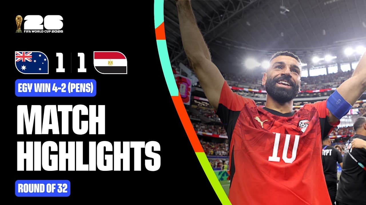 Highlights | Australia (2)1-1(4) Egypt | FIFA World Cup 2026™