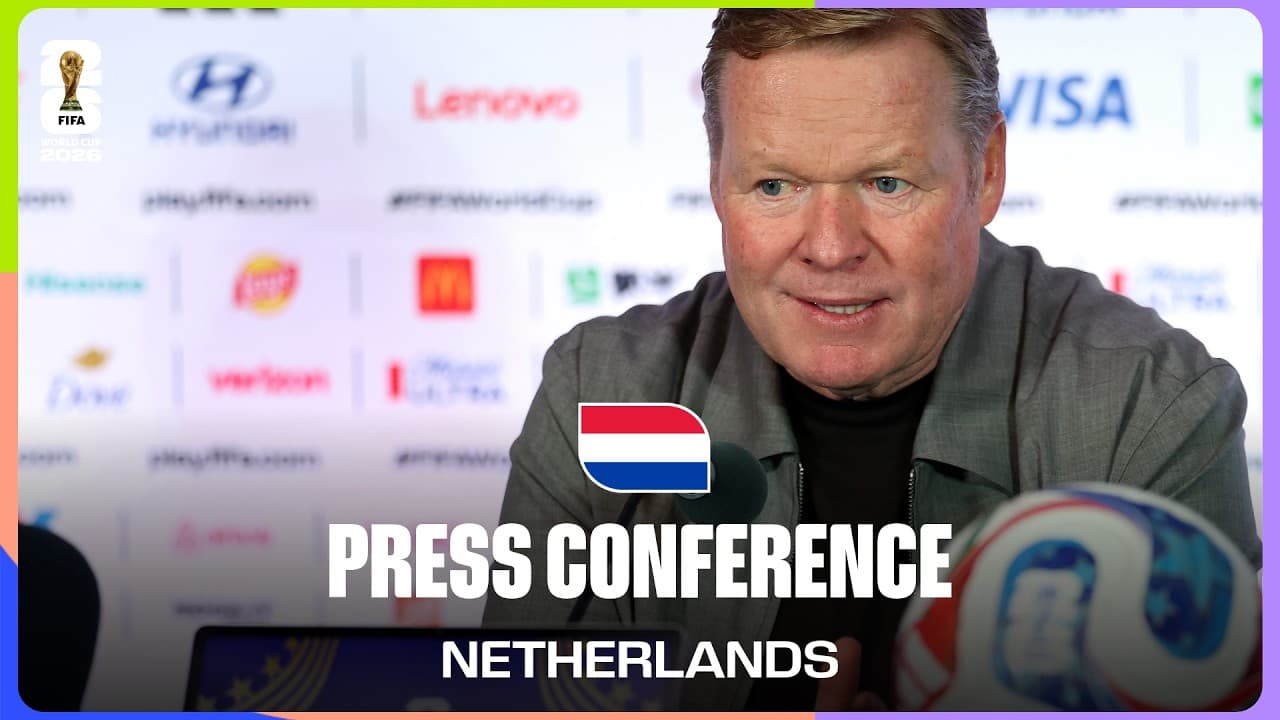 Netherlands On Playing Tunisia | Ronald Koeman & Ryan Gravenberch Take Questions