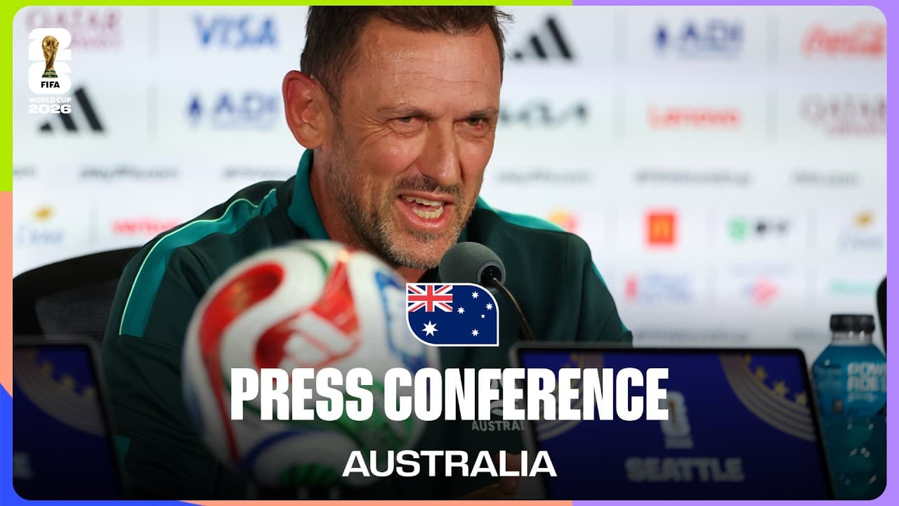 Australia On Playing Paraguay | Tony Popovic And Alessandro Circati Take Questions