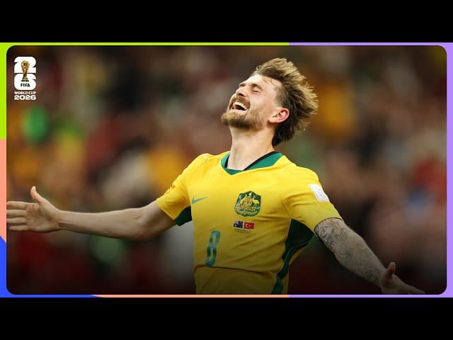 Connor Metcalfe Goal | Australia 2-0 Turkiye | FIFA World Cup 2026™