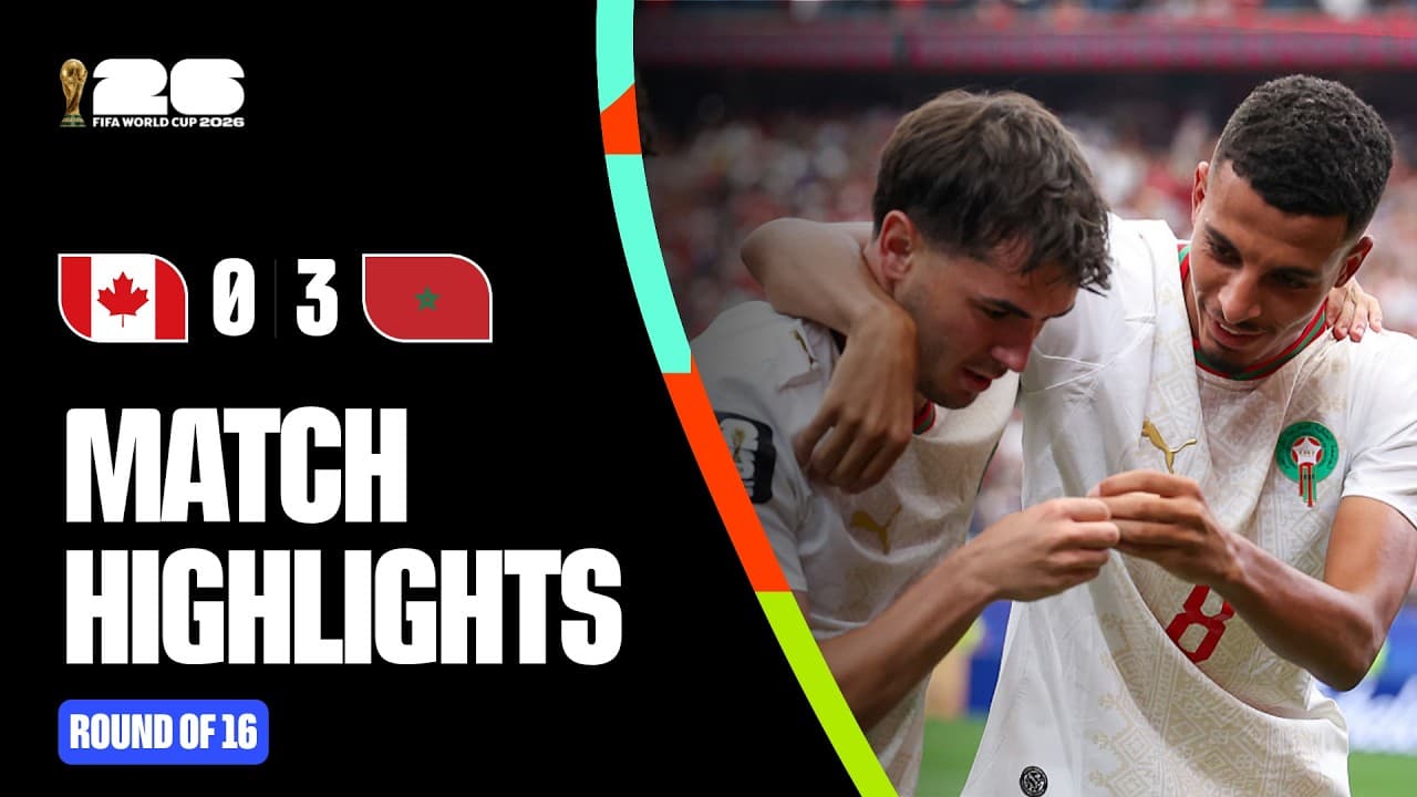 Highlights | Canada 0-3 Morocco | FIFA World Cup 2026™