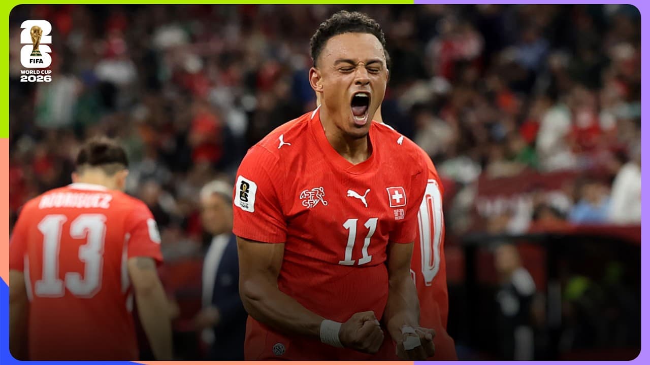 Dan Ndoye Goal | Switzerland 2-0 Algeria | FIFA World Cup 2026™