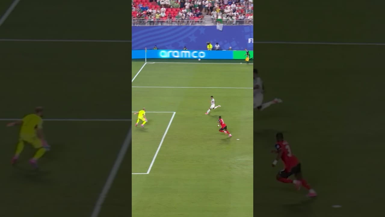 Mahrez scores Algeria’s third goal against Austria ⚽️ #FIFAWorldCupOnYT