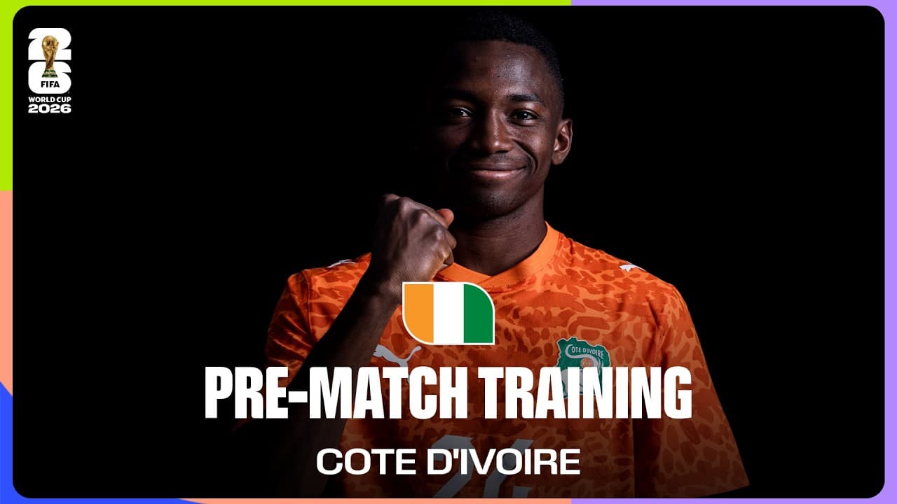Cote d'Ivoire Train Before Ecuador