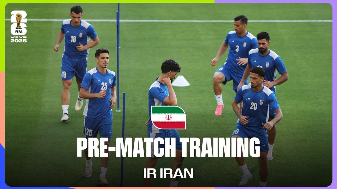 IR Iran Train Before New Zealand