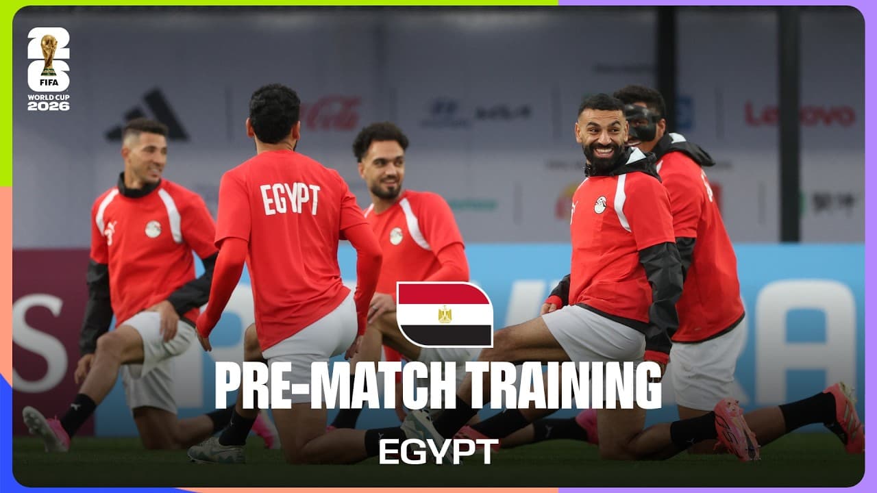 Egypt Train Before IR Iran | FIFA World Cup 2026™