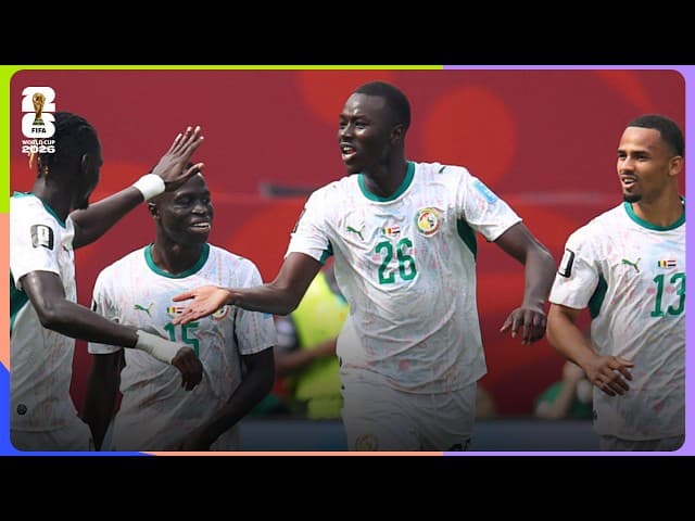 Pape Gueye Goal | Senegal 5-0 Iraq | FIFA World Cup 2026™