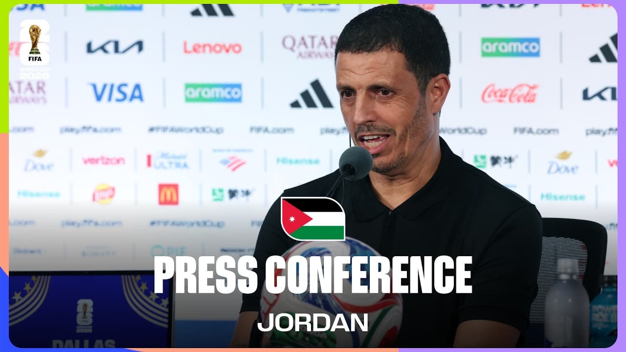 Post-Match Press Conference: Jordan's Jamal Sellami On 3-1 Loss To Argentina