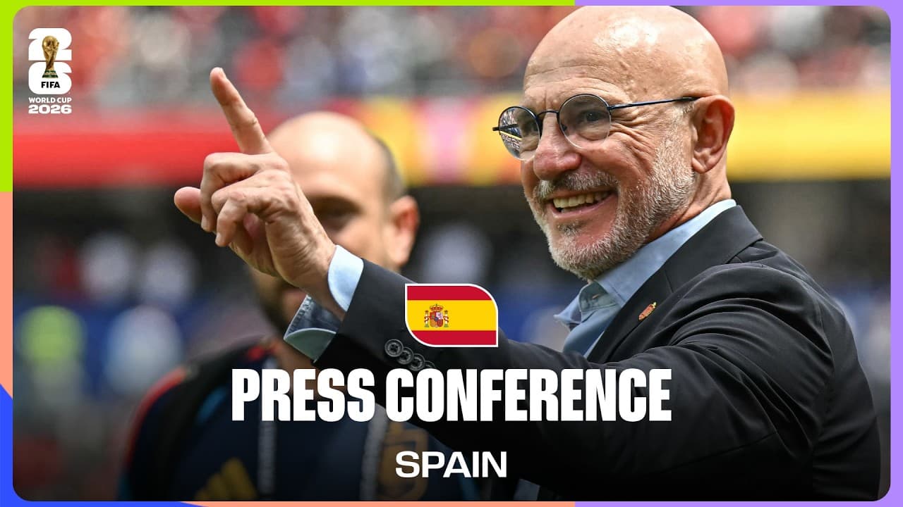 Post-Match Press Conference: Spain's Luis de la Fuente On The 2-1 Win Over Belgium
