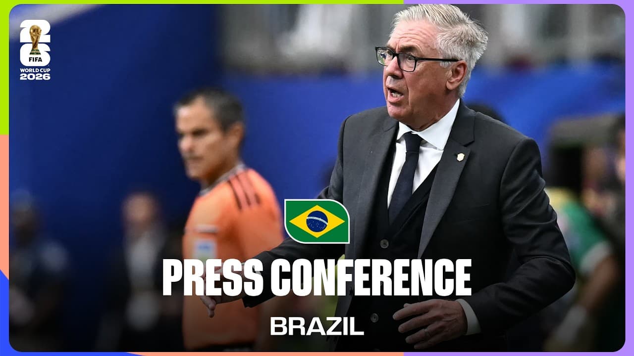 Post-Match Press Conference: Brazil's Carlo Ancelotti On 2-1 Win Over Japan