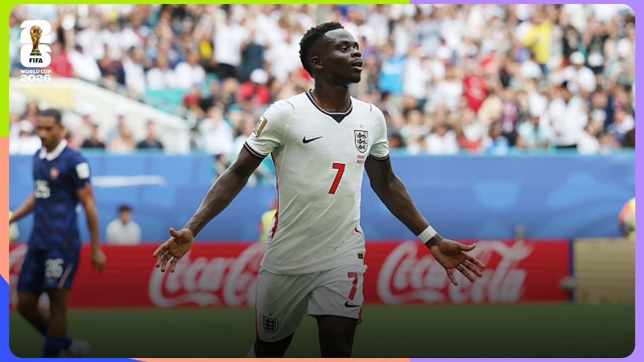 Bukayo Saka Goal | France 4-6 England | FIFA World Cup 2026™ Bronze Final