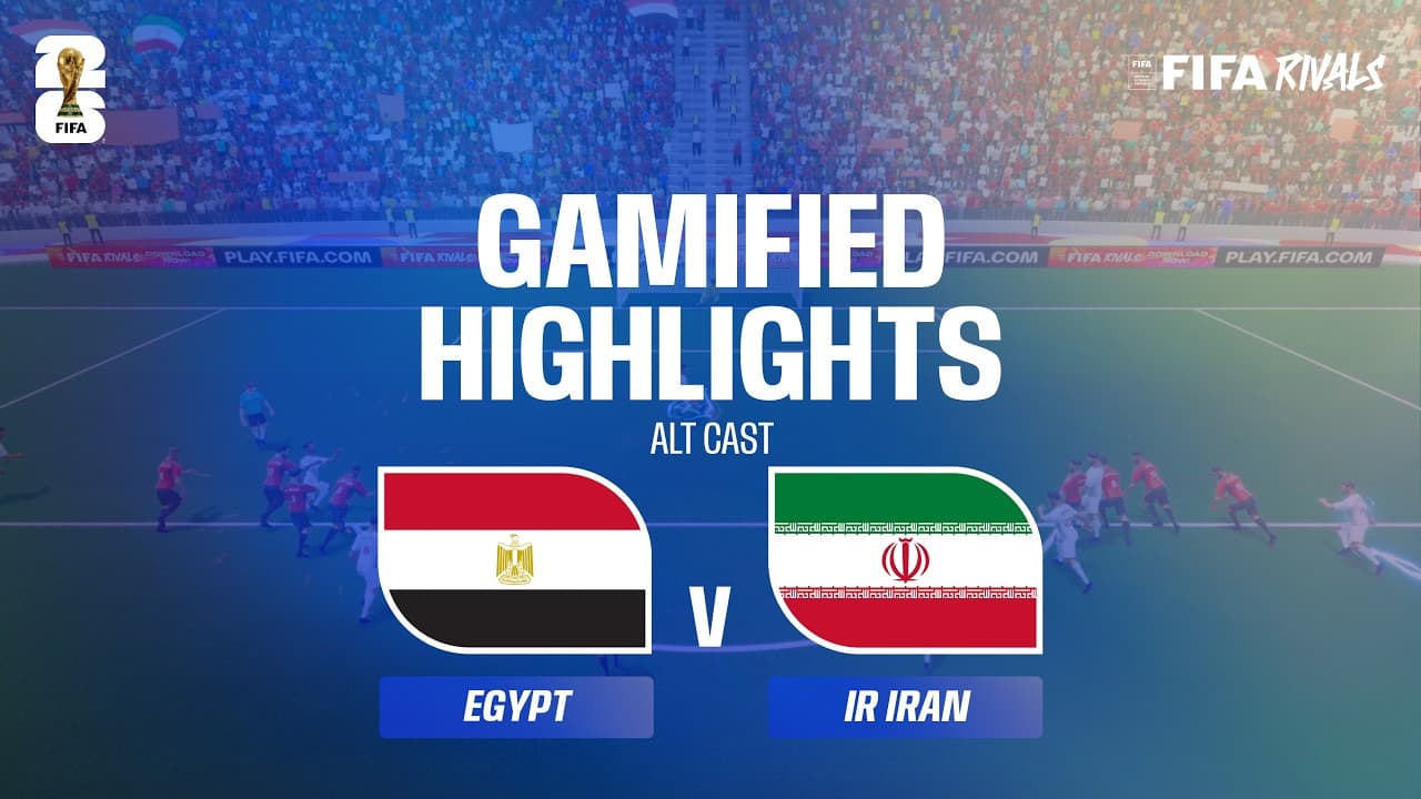 Alt Cast Highlights: Egypt v IR Iran | FIFA World Cup 2026™