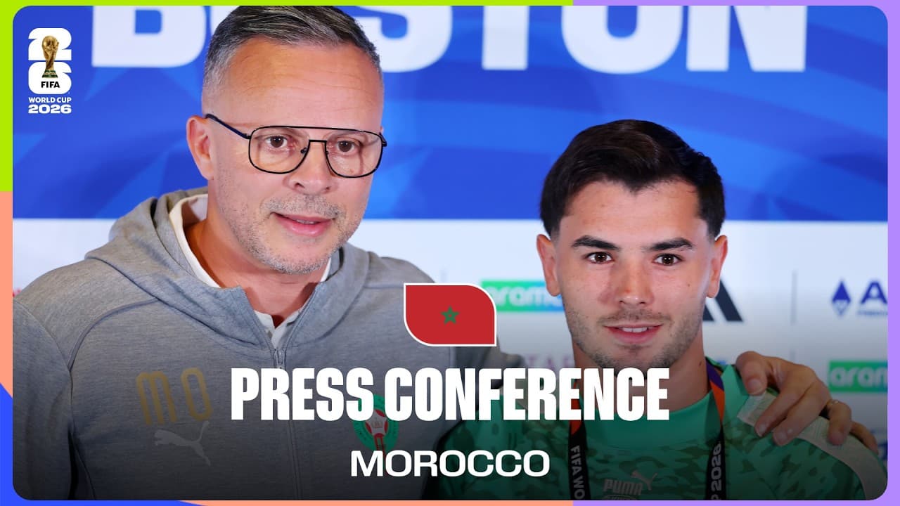 Morocco On Playing France | Mohamed Ouahbi & Brahim Diaz Take Questions