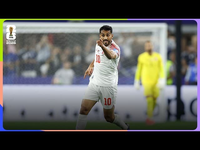 Musa Al-Taamari Goal | Jordan 1-3 Argentina | FIFA World Cup 2026™