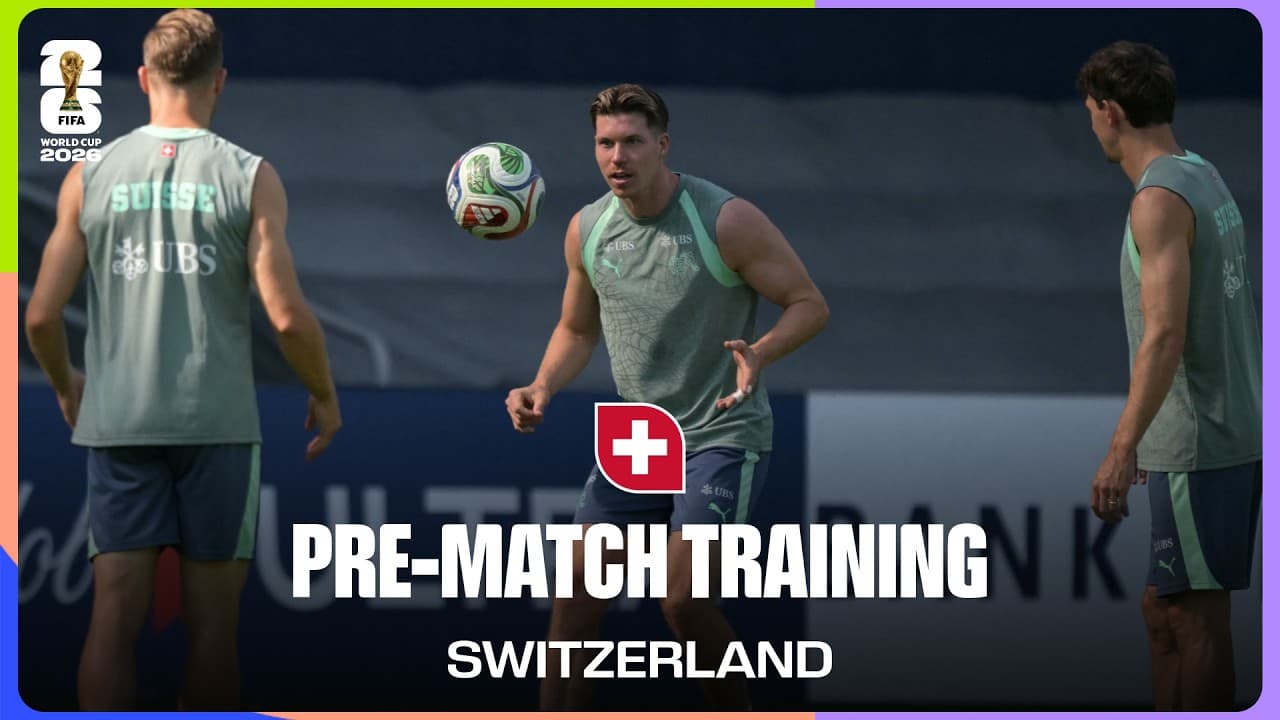 Switzerland Train Before Argentina | FIFA World Cup 2026™