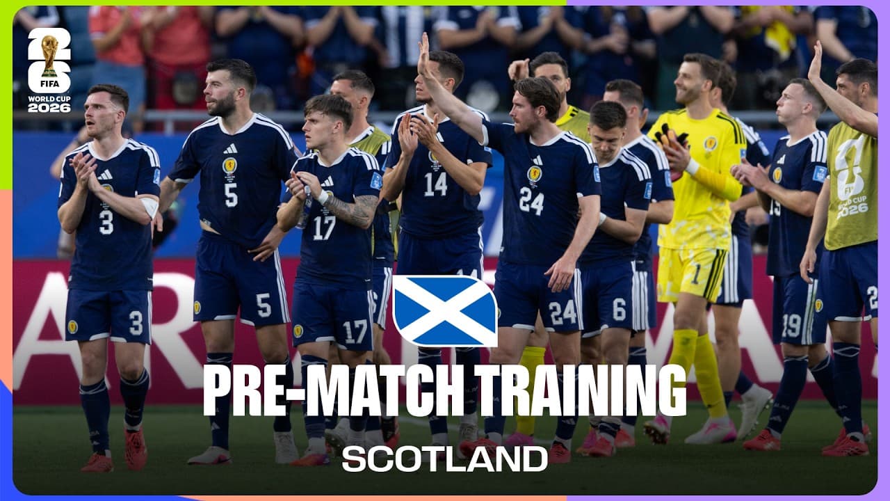 Scotland Train Before Brazil | FIFA World Cup 2026™