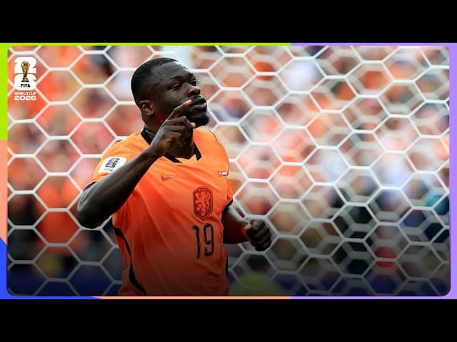 Brian Brobbey Goal | Tunisia 1-3 Netherlands | FIFA World Cup 2026™