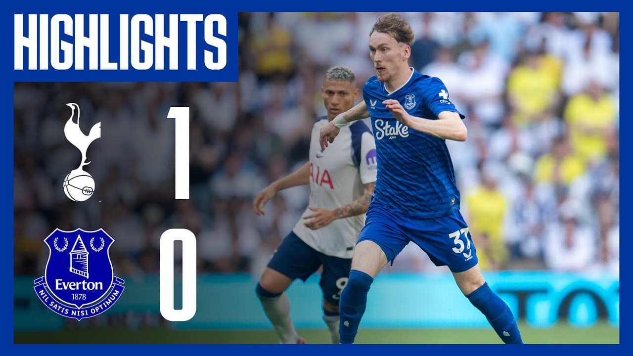 TOTTENHAM 1-0 EVERTON | Premier League highlights