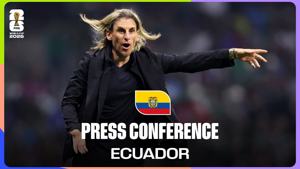 Post-Match Press Conference: Ecuador's Sebastián Beccacece On 2-0 Loss To Mexico